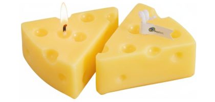 Triangle Shape Cheese Candles