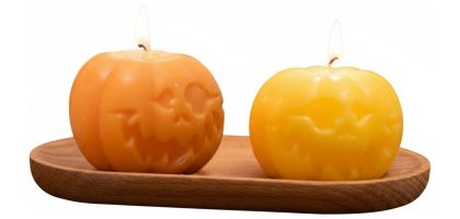 Pumpkin Shape Candles