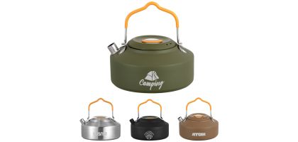1000ML Camping Kettle Coffee Tea Pot with Lid