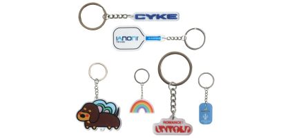 Custom Shape Acrylic Keyring