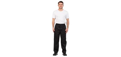 PROCHEF Black Drawstring Chef Pants