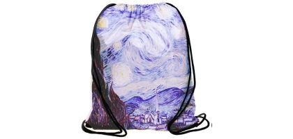 Full Colour Nylon Drawstring Bag
