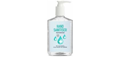 Hand Sanitiser 250ml Rectangle Bottle Made In Australia