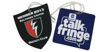 Custom-Shape Pvc Luggage Tag - Basic Design