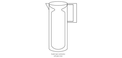 Stainless Steel Vacuum Jug 1lt