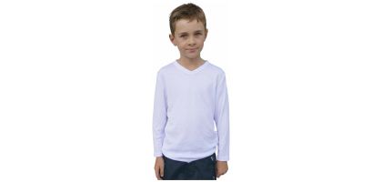 Workguard Youth Longsleeve V-Neck Thermal