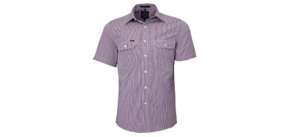 Pilbara Men's S/S Shirt Double Pockets