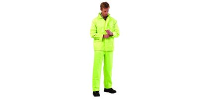 Hi-Vis Yellow Rain Suit 2XL