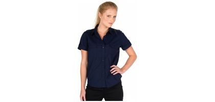 Ladies Military Short Sleeve  Shirt