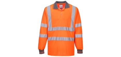 HiVis Polo Shirt L/S