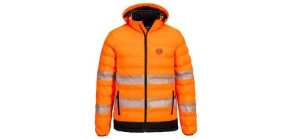 HiVis Ultrasonic Heated Tunnel Jacket