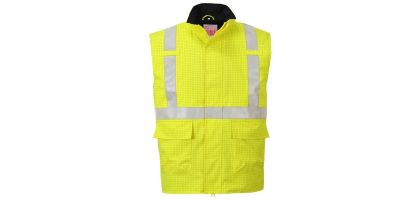 Bizflame Rain HiVis FR Bodywarmer