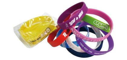 Standard 12Mm Silicon Wristbands (Indent Only)