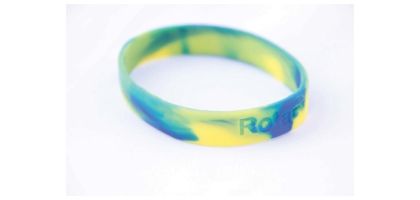 Customised Colour Mix Silicone Wrist Band
