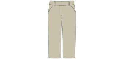 Ladies 3/4 Sporte flat Pant