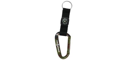 Carabiner With Compass