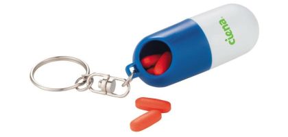 Pill Case Keychain