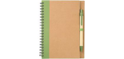 The Eco Spiral Notebook with Pen