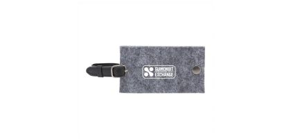 The Goods Recycled Felt Luggage Tag