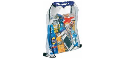 Rally Clear Drawstring Sportspack