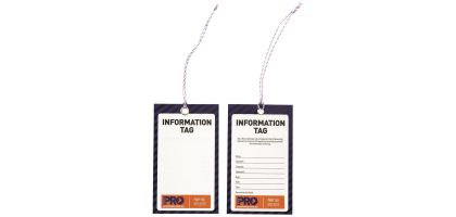 Safety Tag - Information 125 x 75 mm (100/Pk)