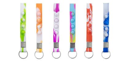 Popper Stress Reliver Key Chain