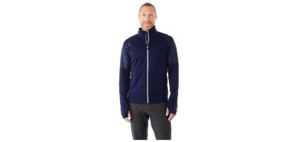 Men's SENGER Knit Full Zip Performance Jacket with Thumb Holes
