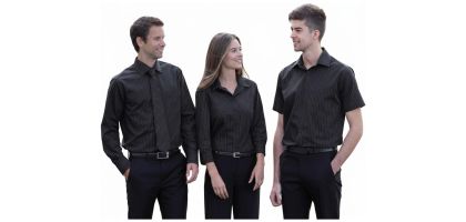 The Omega Stripe Long Sleeve Shirt - Mens