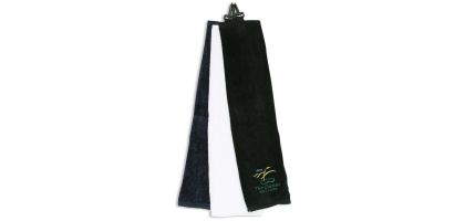 Tri-Fold Golf Towel 1 Sheared Cotton Velour (60Cm