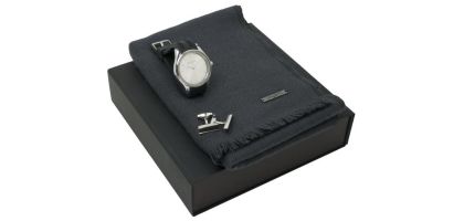 Set Ungaro (watch, Cufflinks & Scarve)