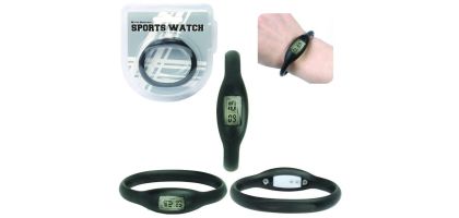 Water Resistant Silicone Sports Watch