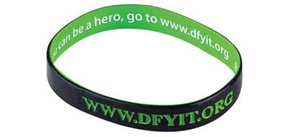 Two-Tone Silicone Wristbands