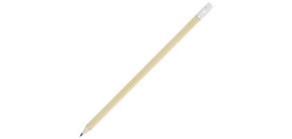 Sharpened Wood Pencil with Eraser