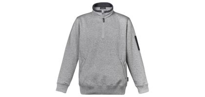 Mens 1/4 Zip Brushed Fleece
