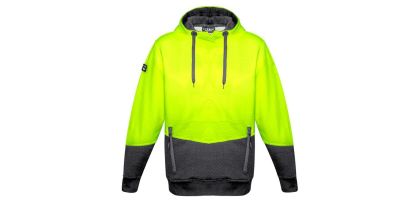 Unisex Hi Vis Textured Jacquard Hoodie