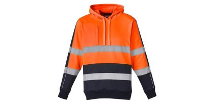 Unisex Hi Vis Stretch Taped Hoodie