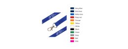 Poly Ribbed Lanyard