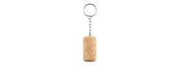 Wine Cork Keyring