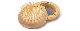 Seldon folding hair brush
