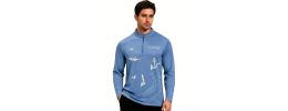 Men's Polyester Spandex Sublimated 1/4 Zip Fishing Shirt