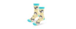 3D Design Crew Custom Pattern Woven Socks