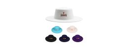 Flat Top Felt Fedora Hat