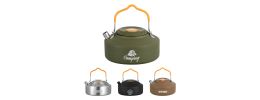 1000ML Camping Kettle Coffee Tea Pot with Lid