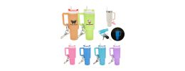Glow in the Dark Mini Tumbler Keyring