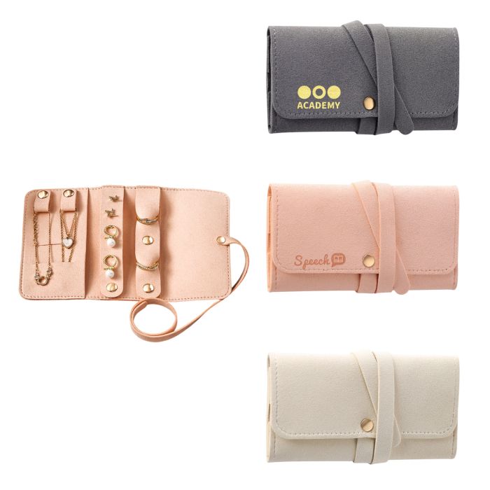 Synthetic Leather Jewellery Bag