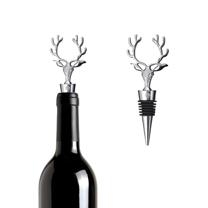Deer Head Sealed Wine Stopper