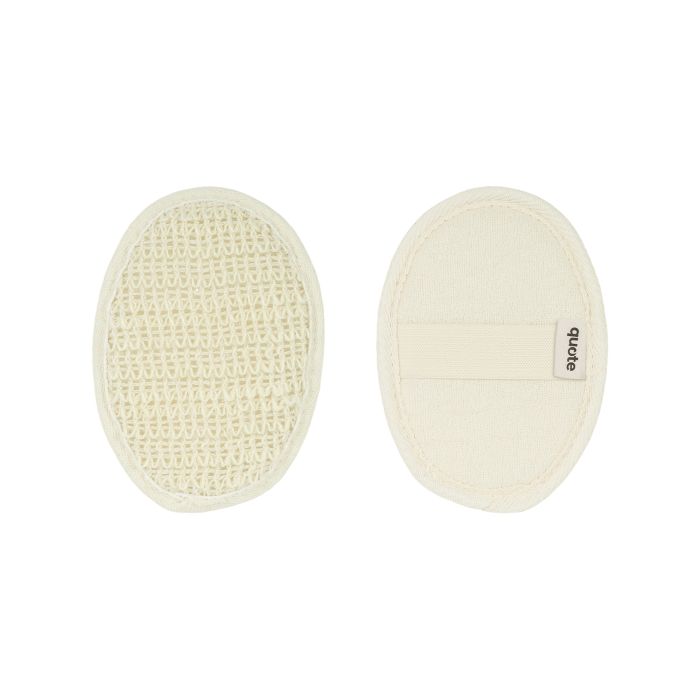 Natural Cotton Linen Bath Sponge Pad