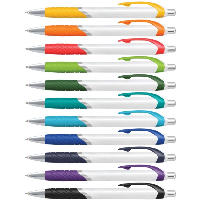 Jet Pen -  White Barrel