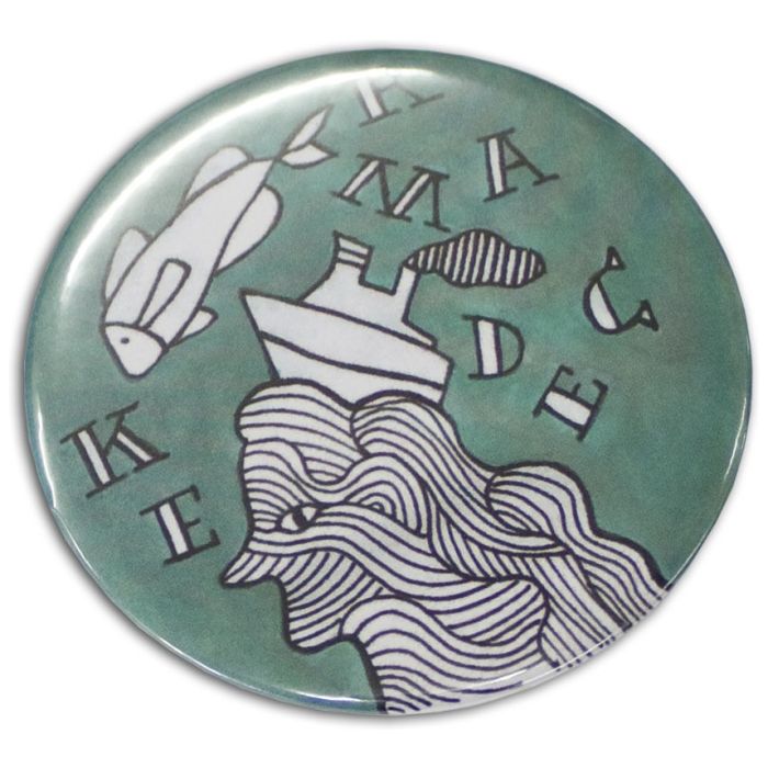 Custom Printed Button Badge Round