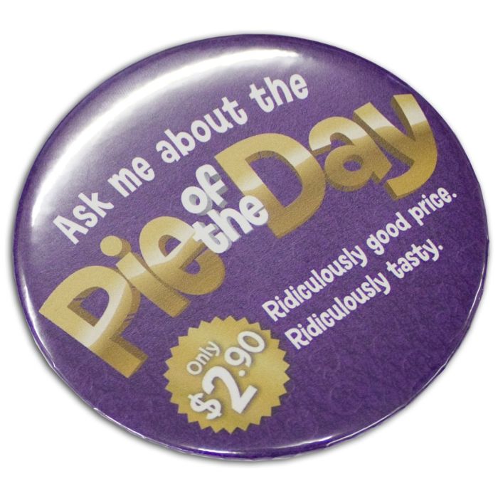 Button Badge Round - 75mm